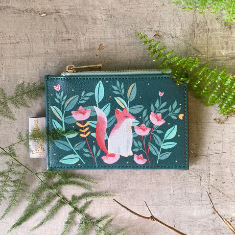 Secret Garden Fox Zip Purse - Geldbörse