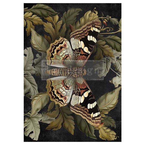 "Butterfly Conservatory Tales" - A1 Decoupage Fiber Paper