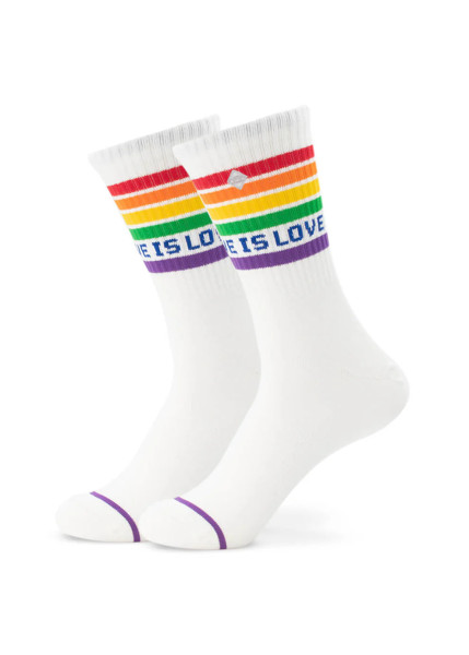 Tennissocken "Love is Love"