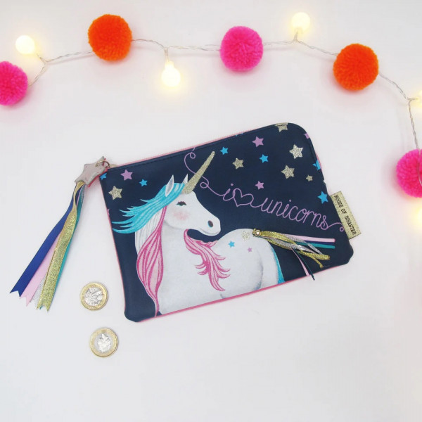 Candy Pop Unicorn Zip Pouch