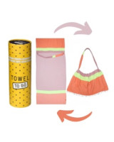 Neon Convertible Towel Bag