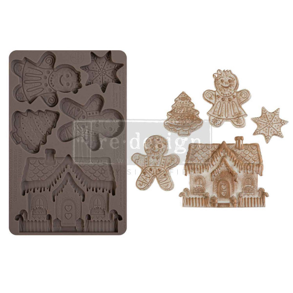 Festive Gingerbread Treats - Decor Mould ReDesign