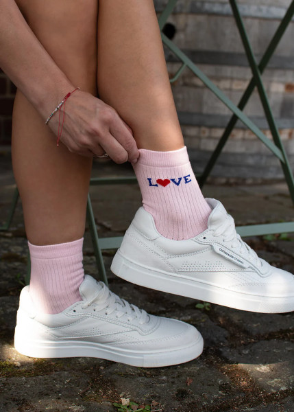 Sneakersocken "Blossom Love" - Midi
