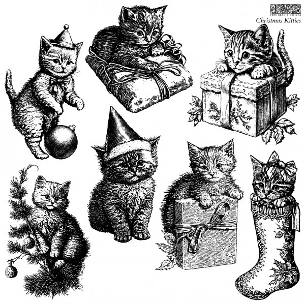 Decor Stempel "Christmas Kitties"