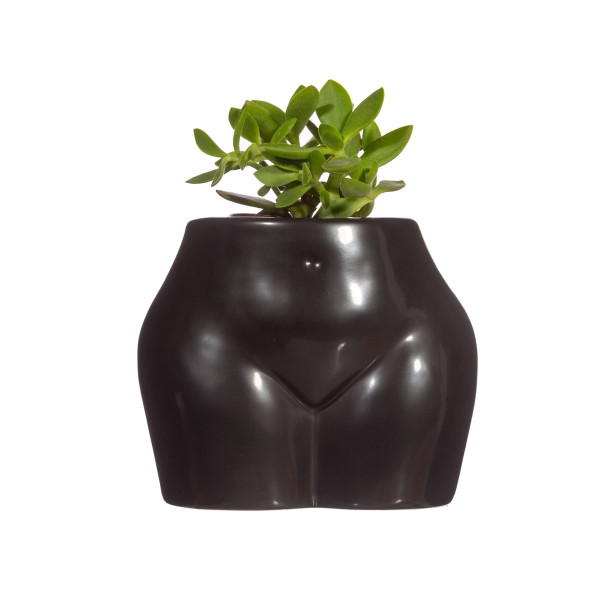 Small Body Planter Black