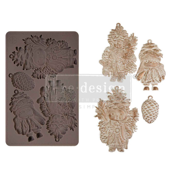 Pinecone Dolls - Decor Mould ReDesign