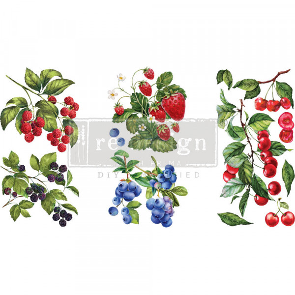 "Sweet Berries" - Transferfolie ReDesign