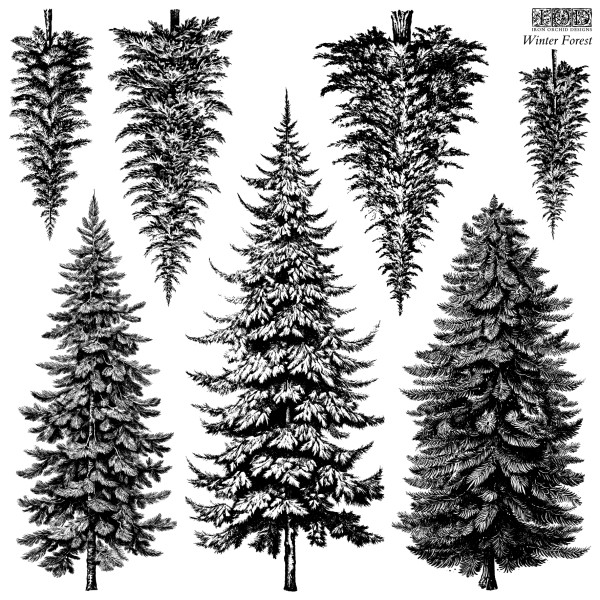 Decor Stempel "Winter Forest"
