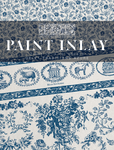 "Delft Traditions Azure" - Paint Inlay