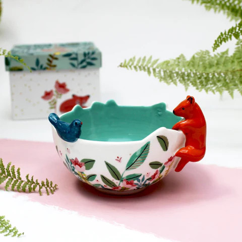 Secret Garden Fox Bowl