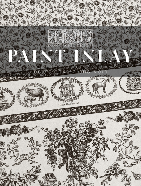 "Delft Traditions Noir" - Paint Inlay