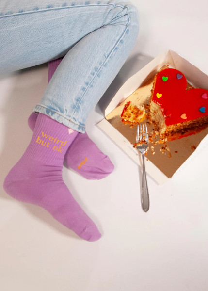 Tennissocken "weird but ok"