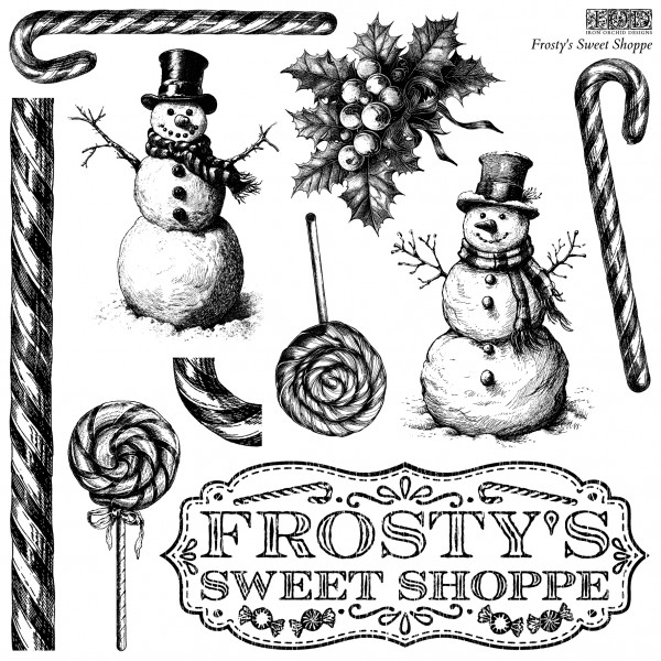 Decor Stempel - "Frostys Sweet Shoppe"