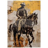 "Cowboy Cavalry" - A1 Decoupage Fiber Paper