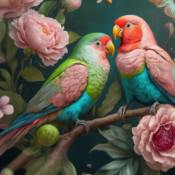 Pastel Love - Decoupage Papier