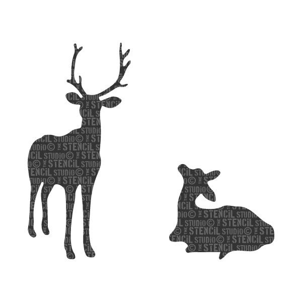 Deer & Fawn / Hirsch & Kitz